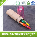 4pcs Triangle Crayons With Certification into Tube